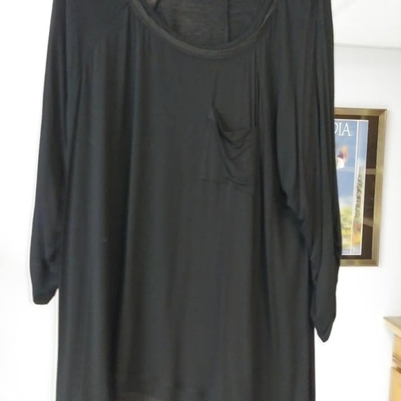 Cupio Woman Black Long Sleeve Blouse - Picture 1 of 4